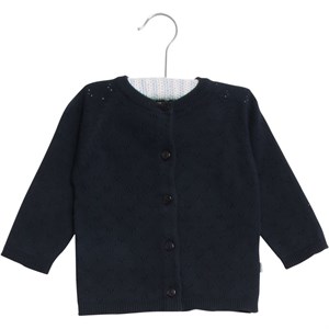 Wheat - Strik Cardigan Maja, Navy